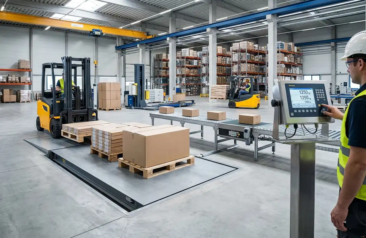 Weighing Solutions for Manufacturing & Logistics Companies
