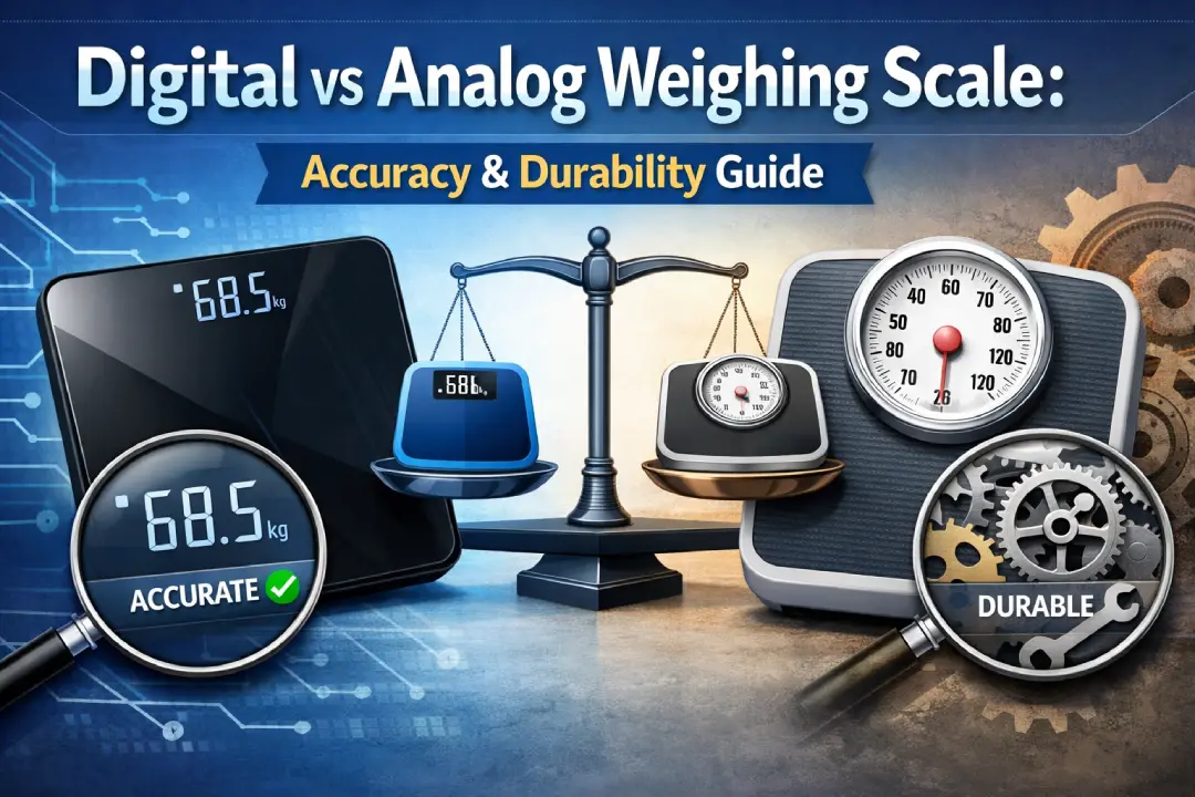 Digital vs Analog Weighing Scale