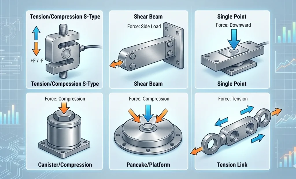 Load Cell Designs by Application